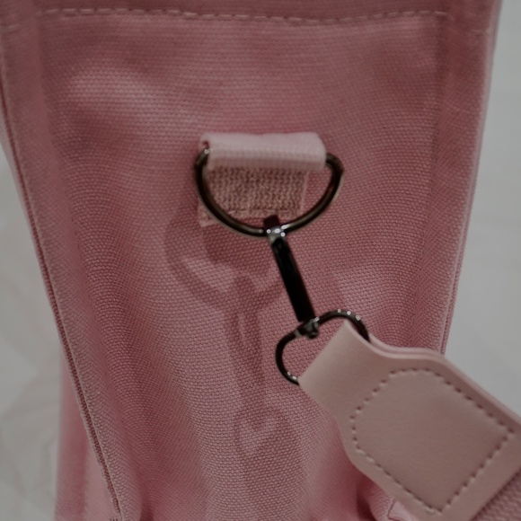 Tote Bag for Women with Compartments, Large Canvas Tote Pink ZHMO laptop bag - Picture 12 of 16